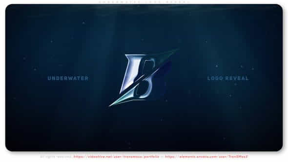Underwater Logo Reveal - VideoHive 44779194