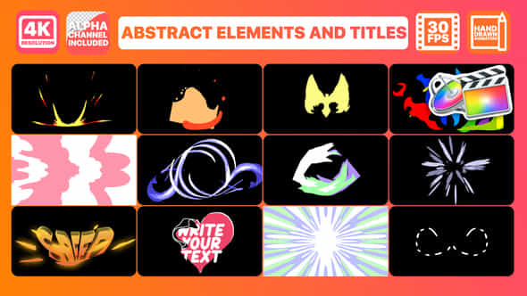Abstract Elements - VideoHive 26500150