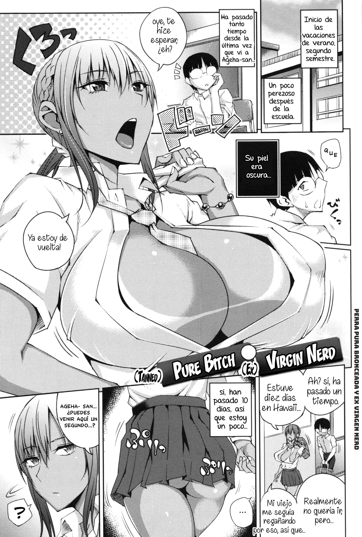 Junjo Bitchi to Dotei Megane _ Pure Bitch & Virgin Nerd 1-3 mas extra - 41