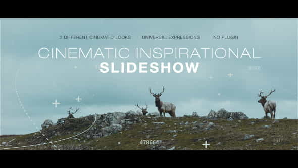 Cinematic Inspirational Slideshow | Opener - VideoHive 19656261