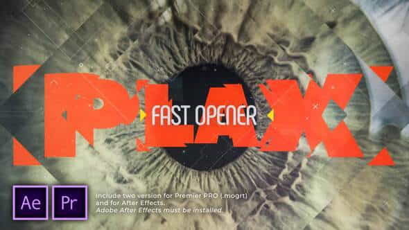 pLax Fast Opener - VideoHive 30234722
