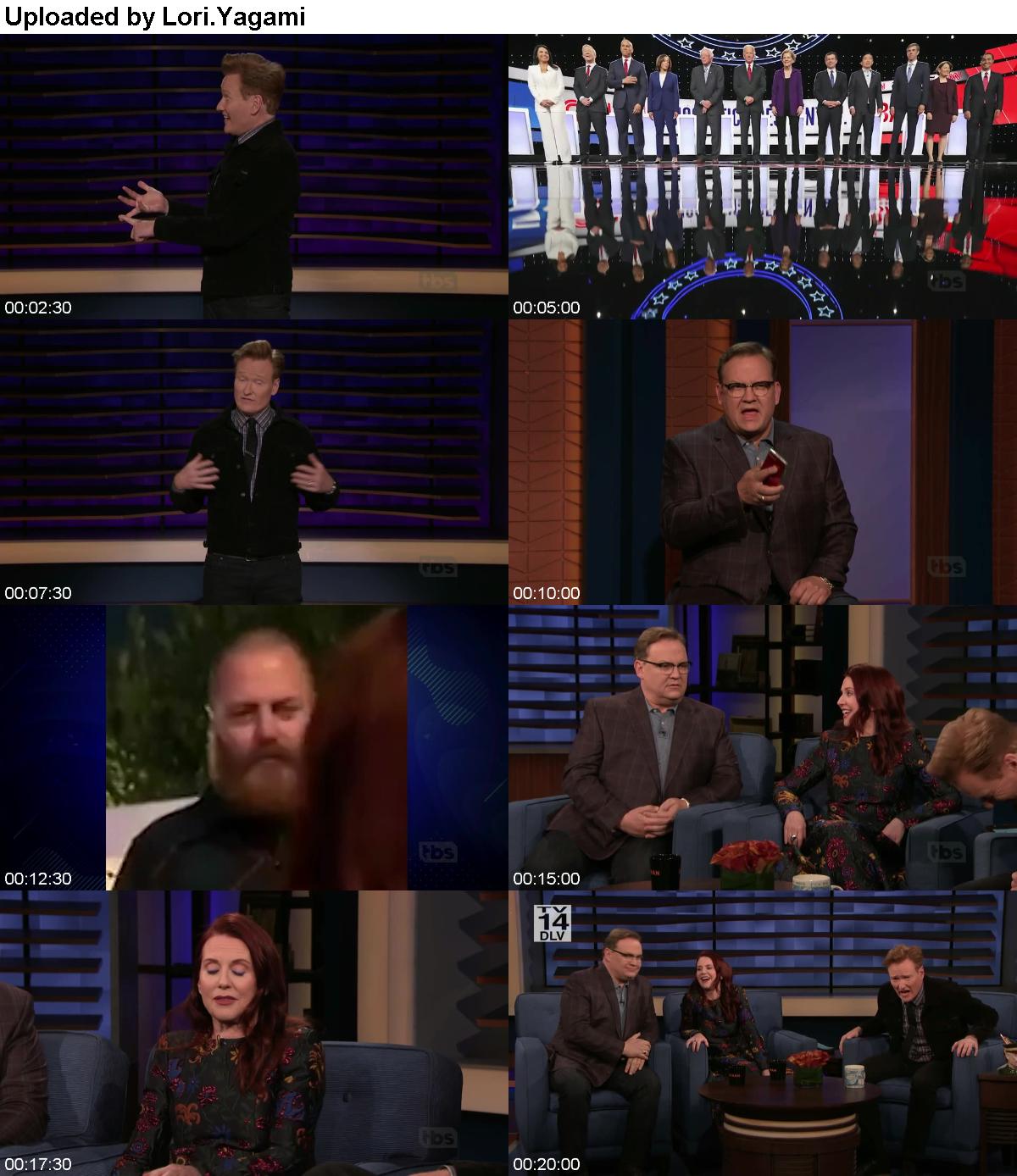 Conan 2019 10 24 Megan Mullally WEB x264-TBS