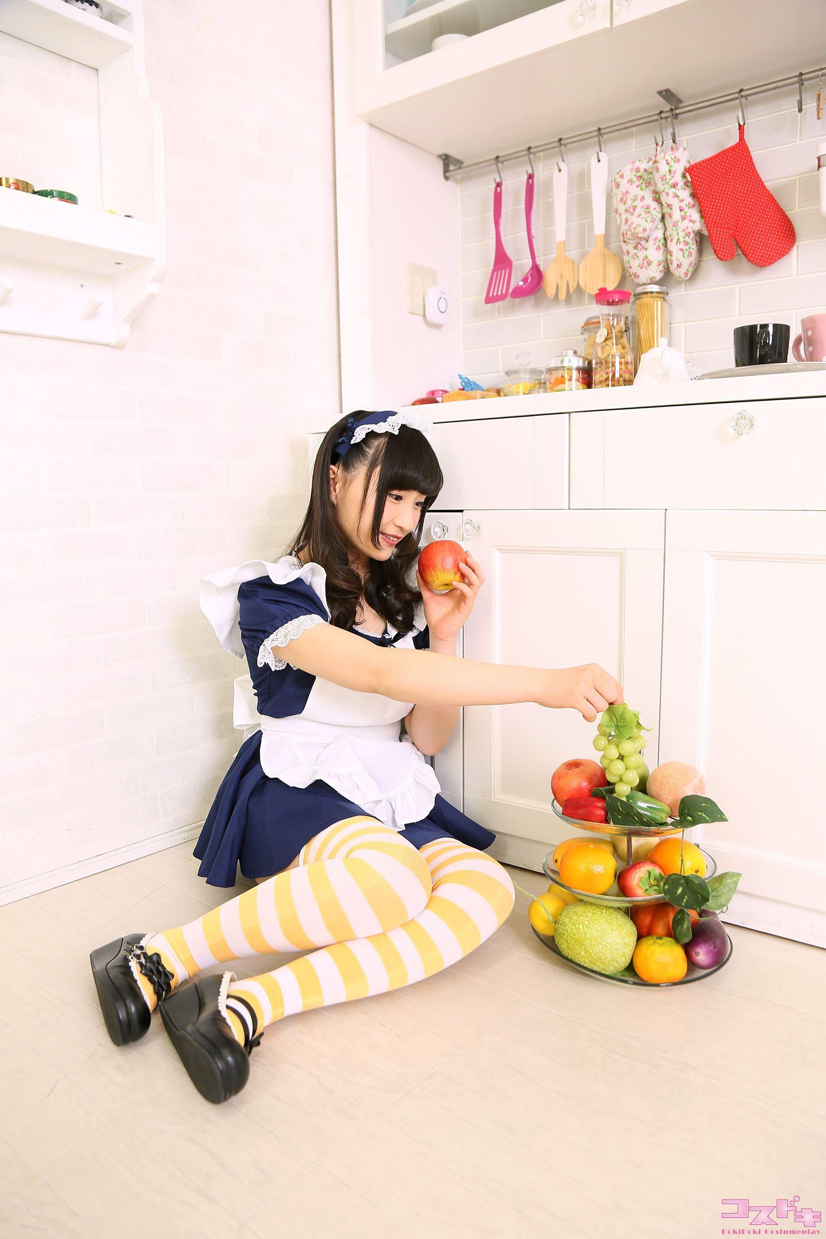 [Cosdoki] 鈴本みな suzumotomina_pic_maid1 写真集(21)