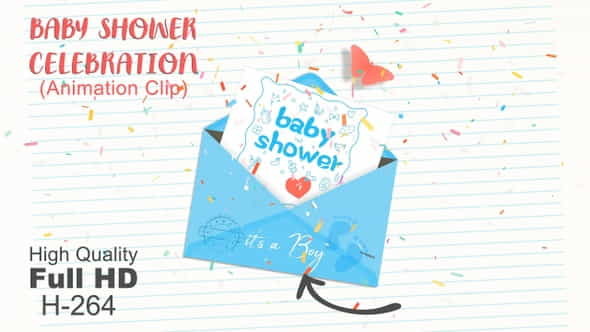 Baby Shower Celebration - Baby - VideoHive 33789412