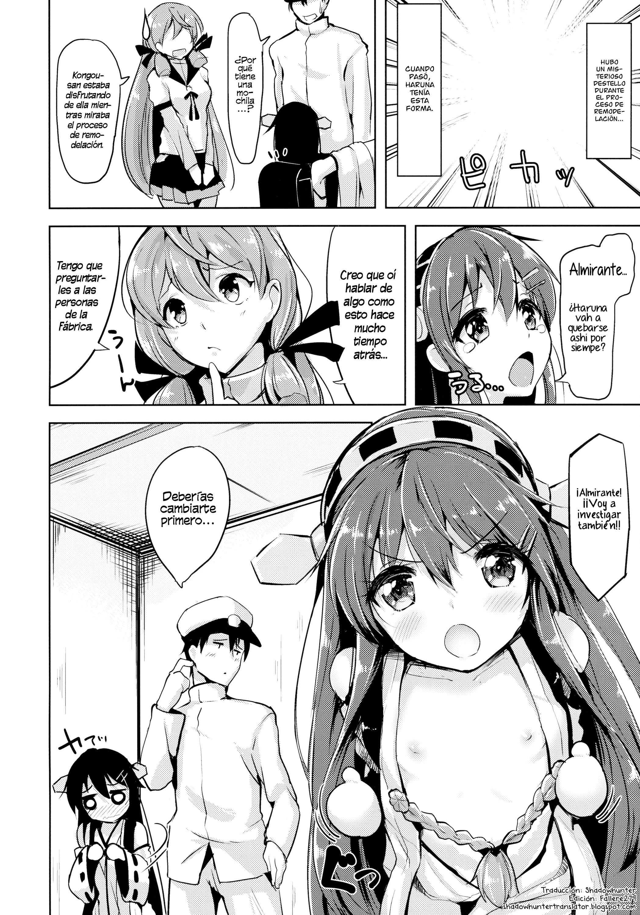 Loli Haruna ga Teitoku no Seieki de Moto ni Modoru Hon Chapter-0 - 3