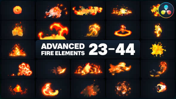 Advanced Fire Elements - VideoHive 46413640