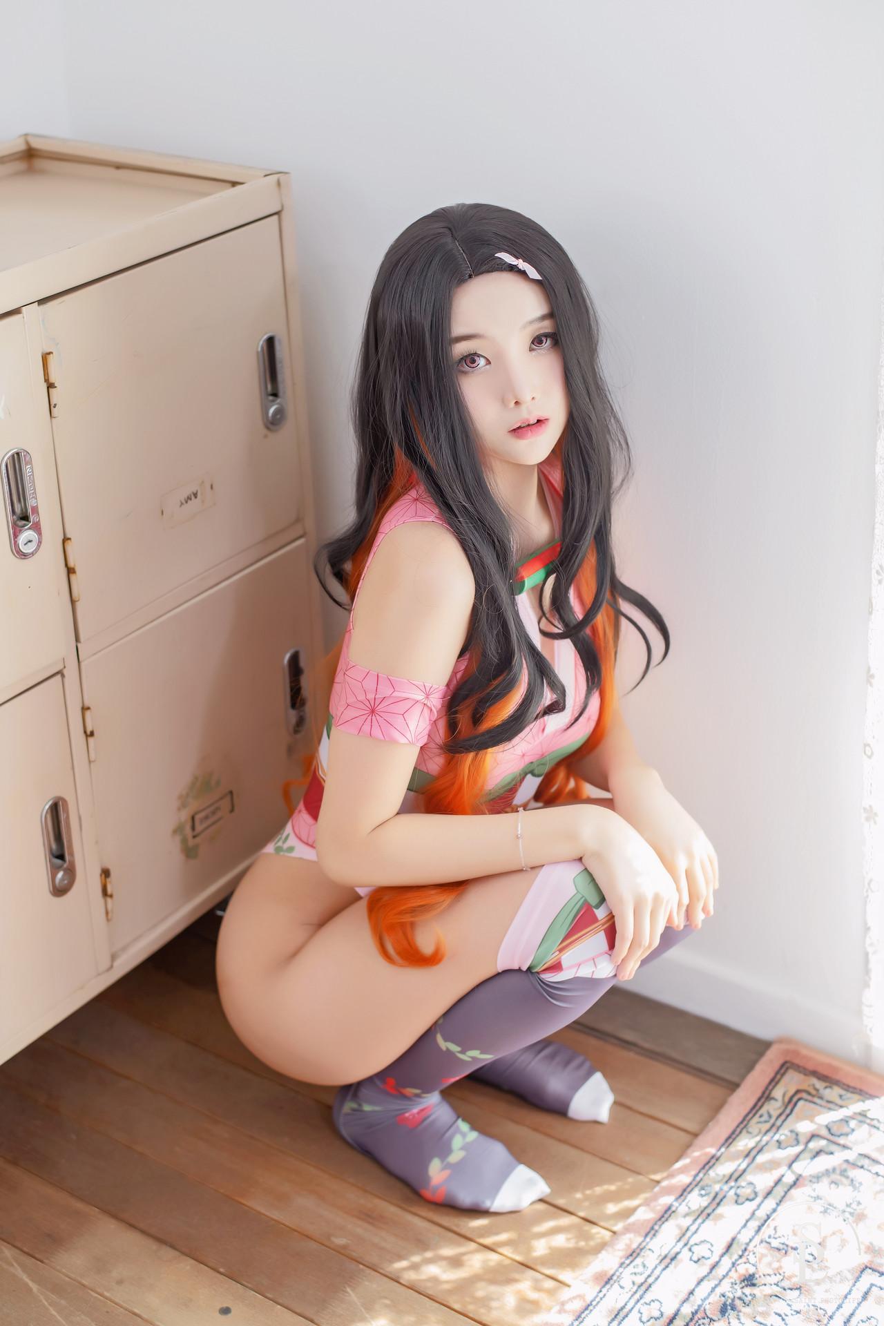 Yuna 유나, [SAINT Photolife] Nezuko x Shinobu(13)