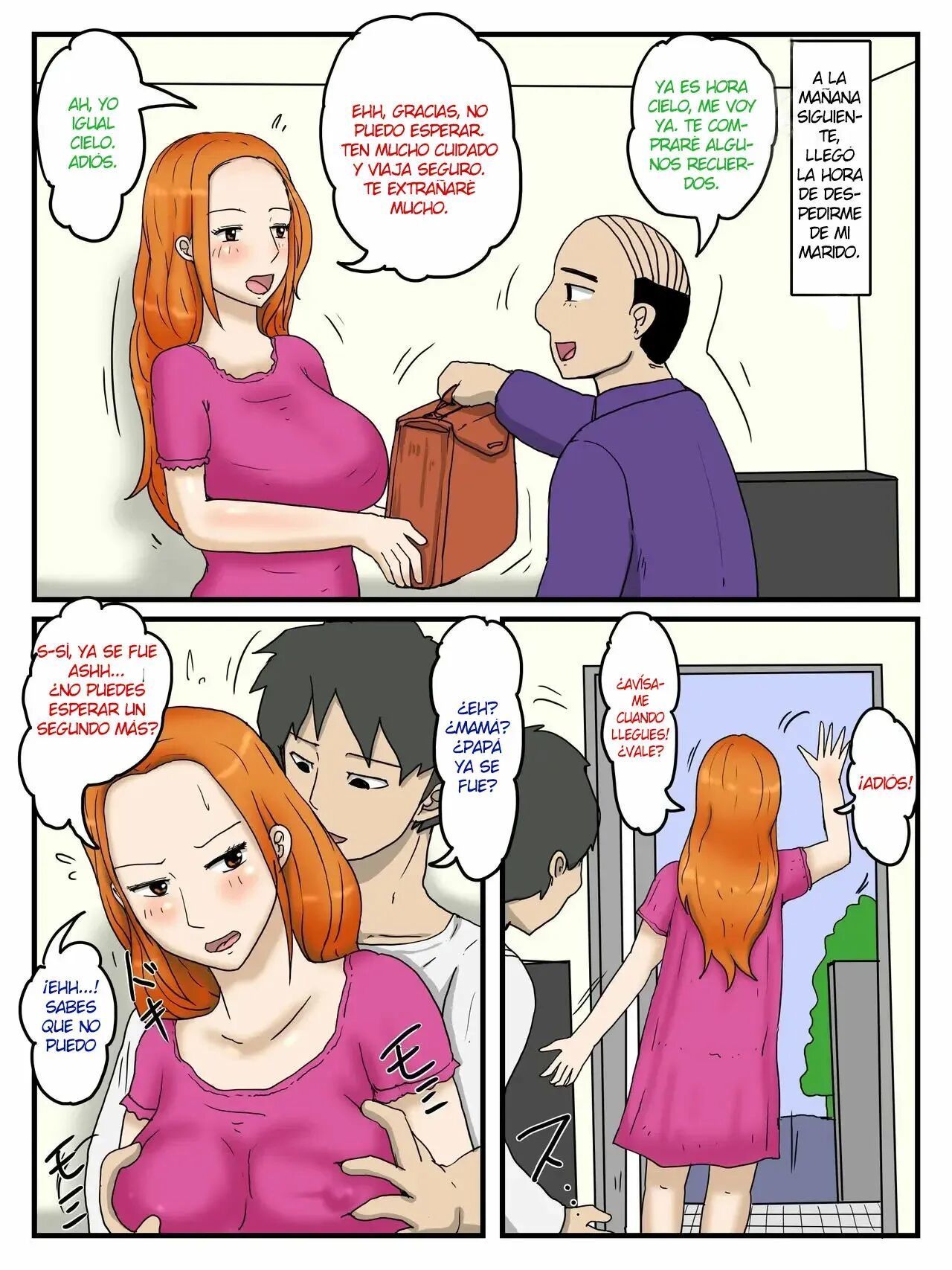 [poteto-chips] Ore no Onaho wa Okaa-san 2 [Spanish] [Xavit0_0]