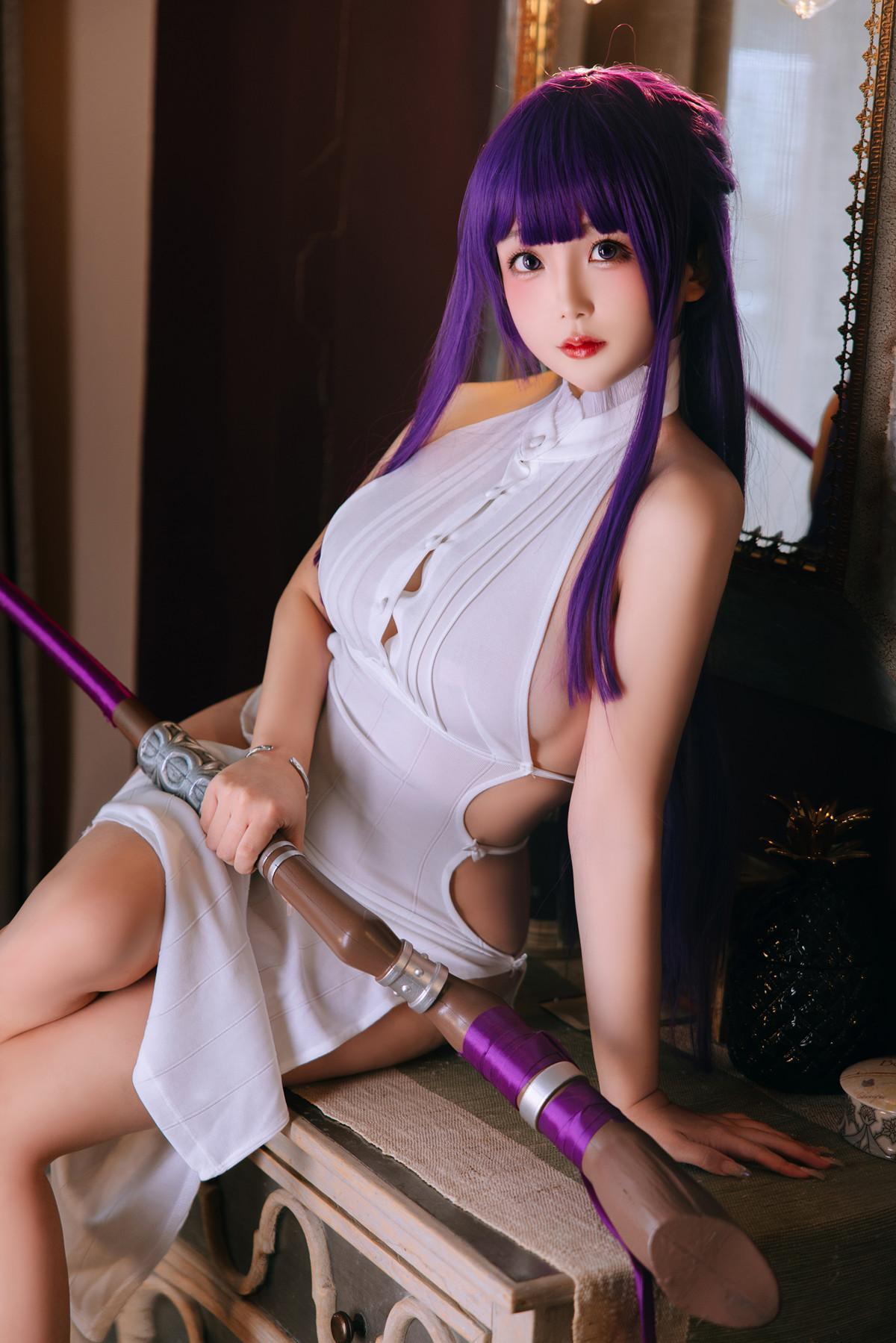 Cosplay Rinaijiao日奈娇 葬送的芙莉莲 费伦 Set.01(20)