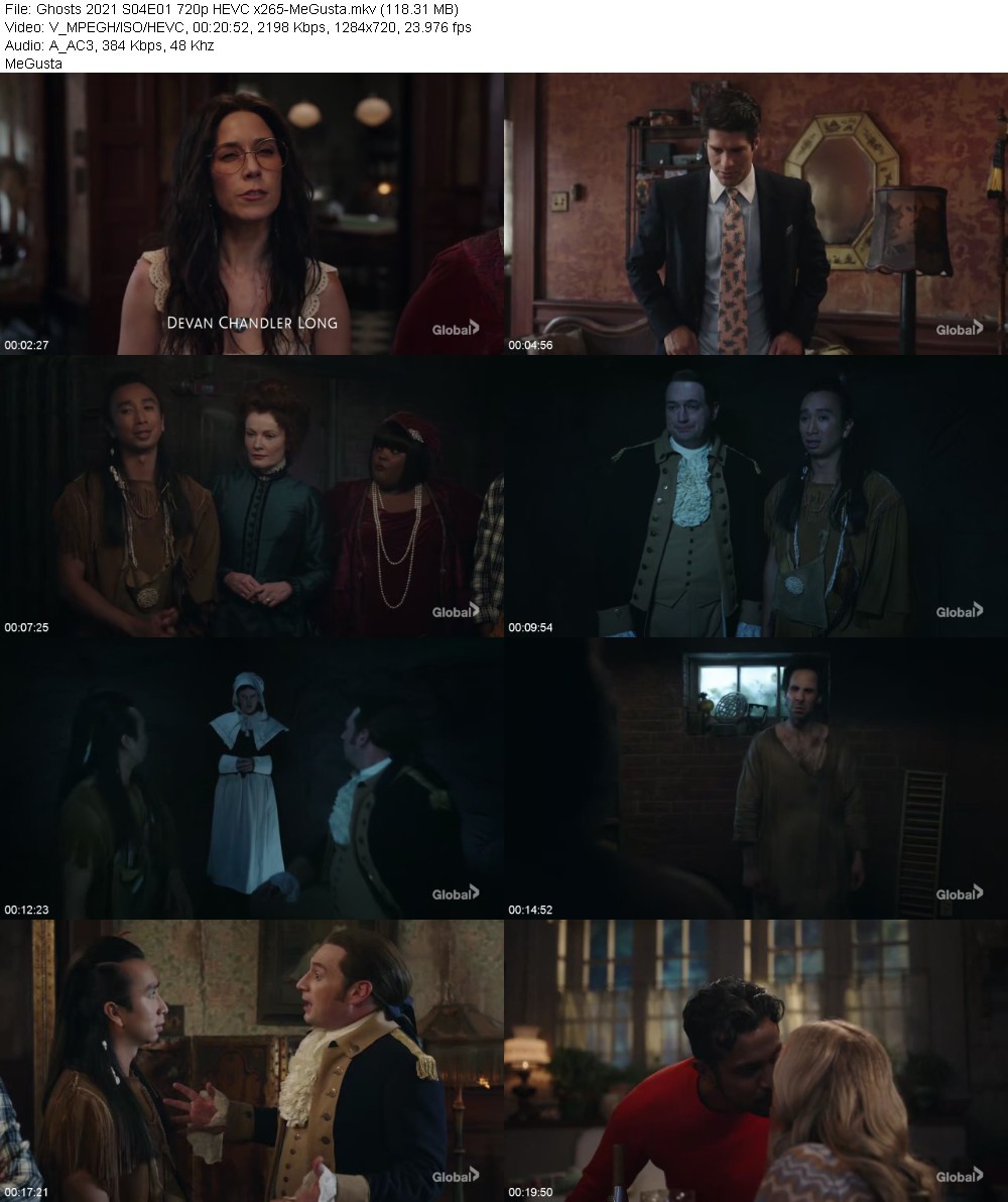 Ghosts 2021 S04E01 720p HEVC x265-MeGusta