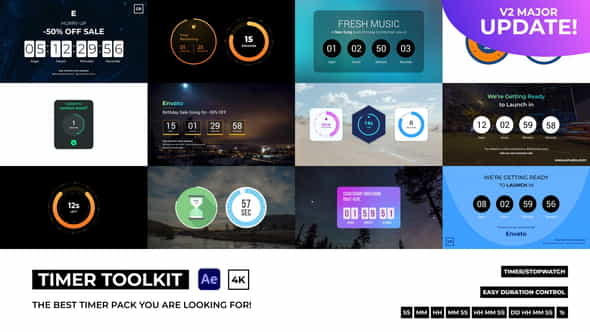 Countdown Timer Toolkit - VideoHive 28672059