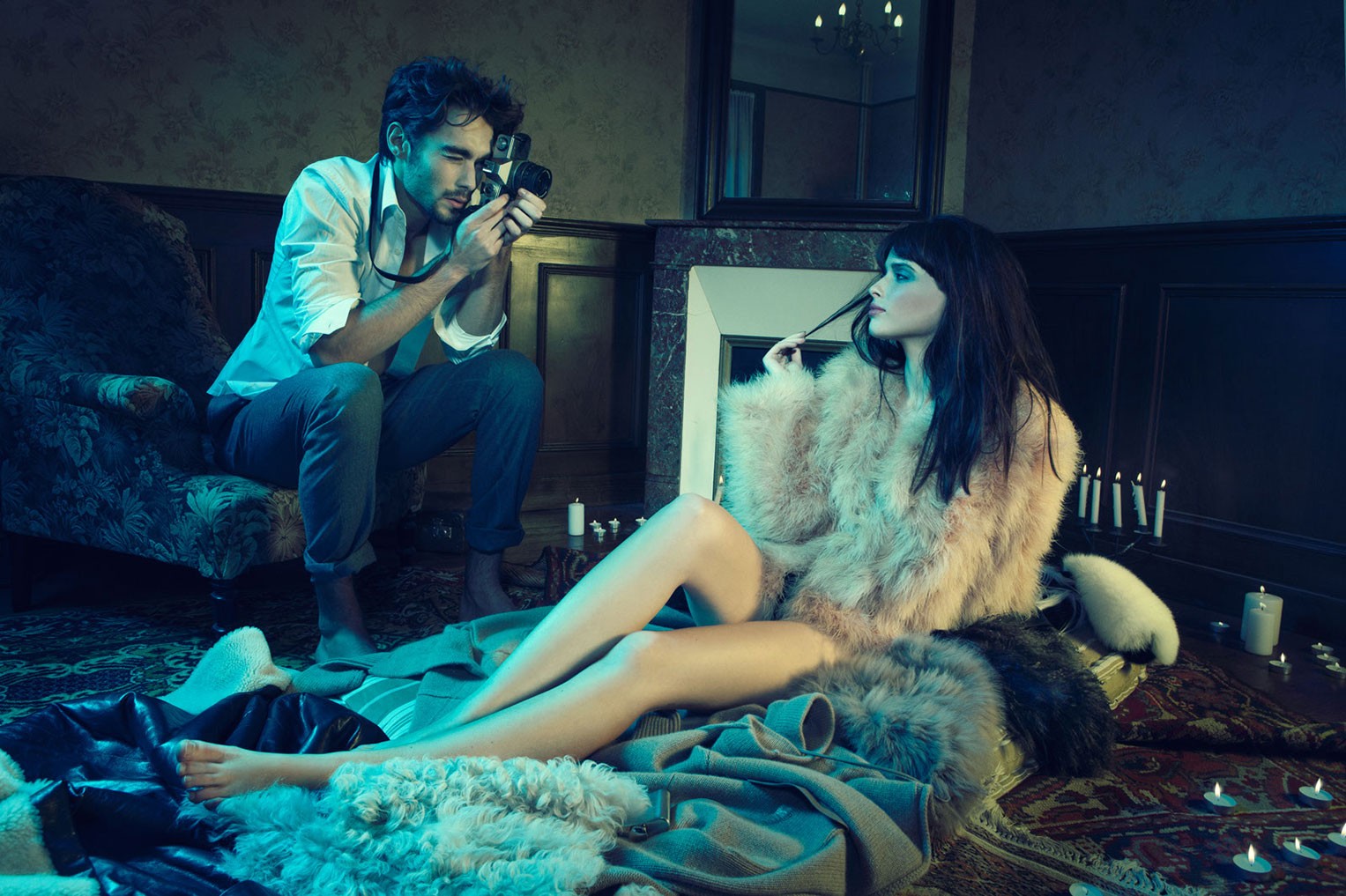 Chloe Francois & Nicolas Simoes by Lorent K & Oanell - The Runaways for Bambi Magazine Chloe Francois & Nicolas Simoes by Lorent K & Oanell - The Runaways for Bambi Magazine