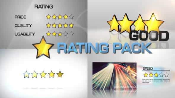 Star Rating Pack - VideoHive 4896782