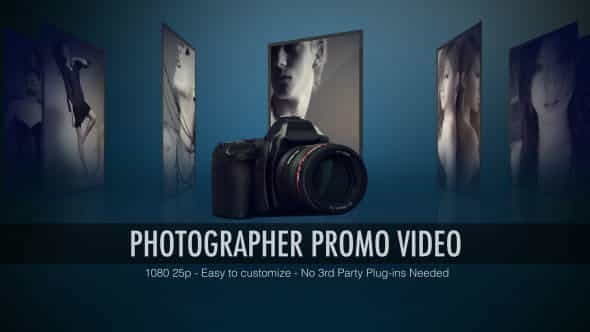 Photographer Promo Video - VideoHive 3358262