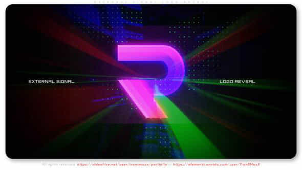 External Signal Logo Reveal - VideoHive 54151169