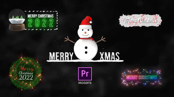 Christmas Creative Titles - VideoHive 35260052