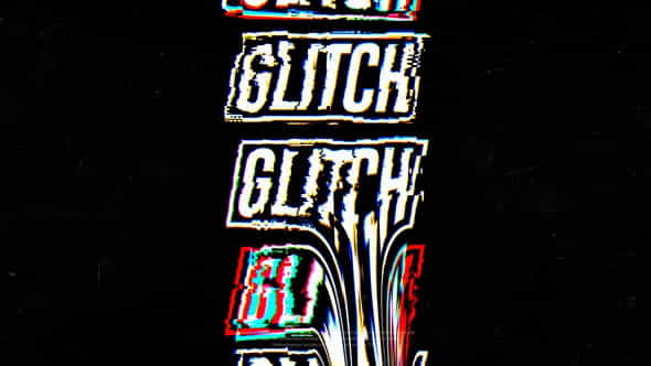 Glitch Logotype - VideoHive 29377119
