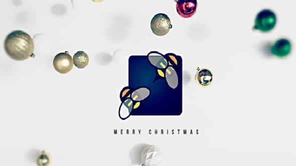 Falling Christmas Logo - VideoHive 13695843