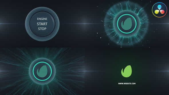 Start Logo For Davinci Resolve - VideoHive 50640016