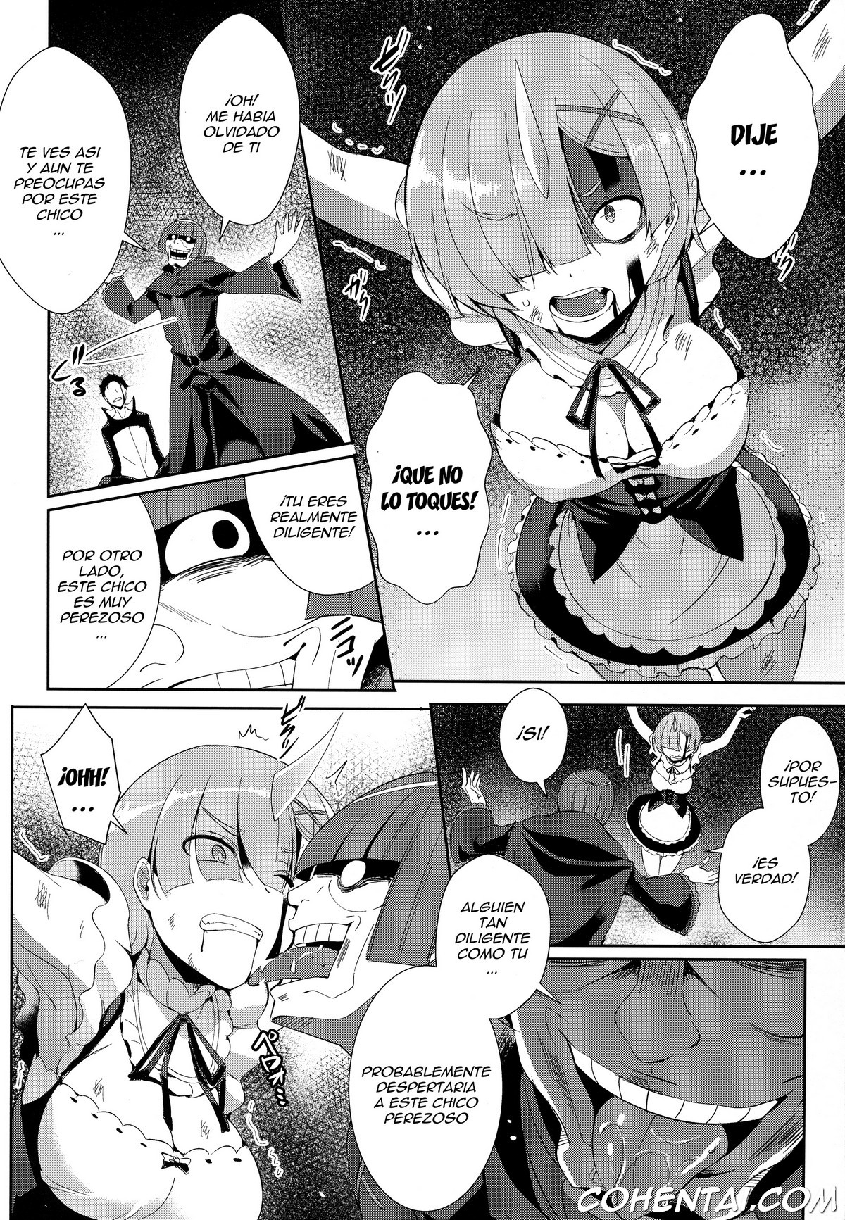 Rem Kara (Re:Zero kara Hajimeru Isekai Seikatsu) xxx comics manga porno doujin hentai español sexo 