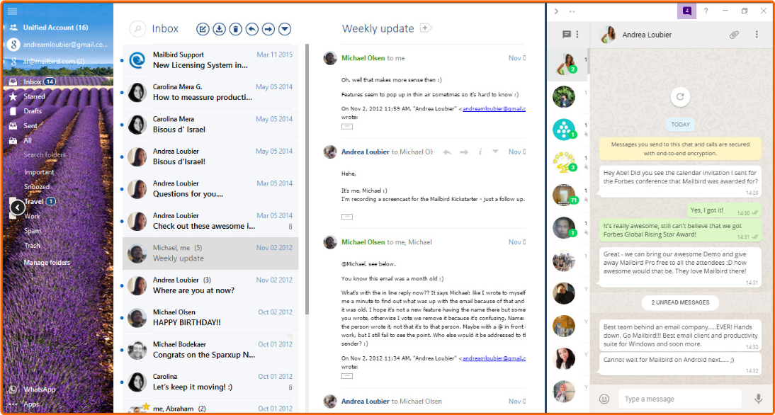 Mailbird 3.0.27 Repack & Portable by Elchupacabra