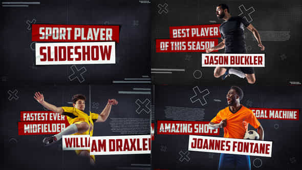 Sport Player Slideshow - VideoHive 48353188