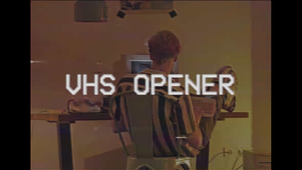 VHS Opener - VideoHive 45008171
