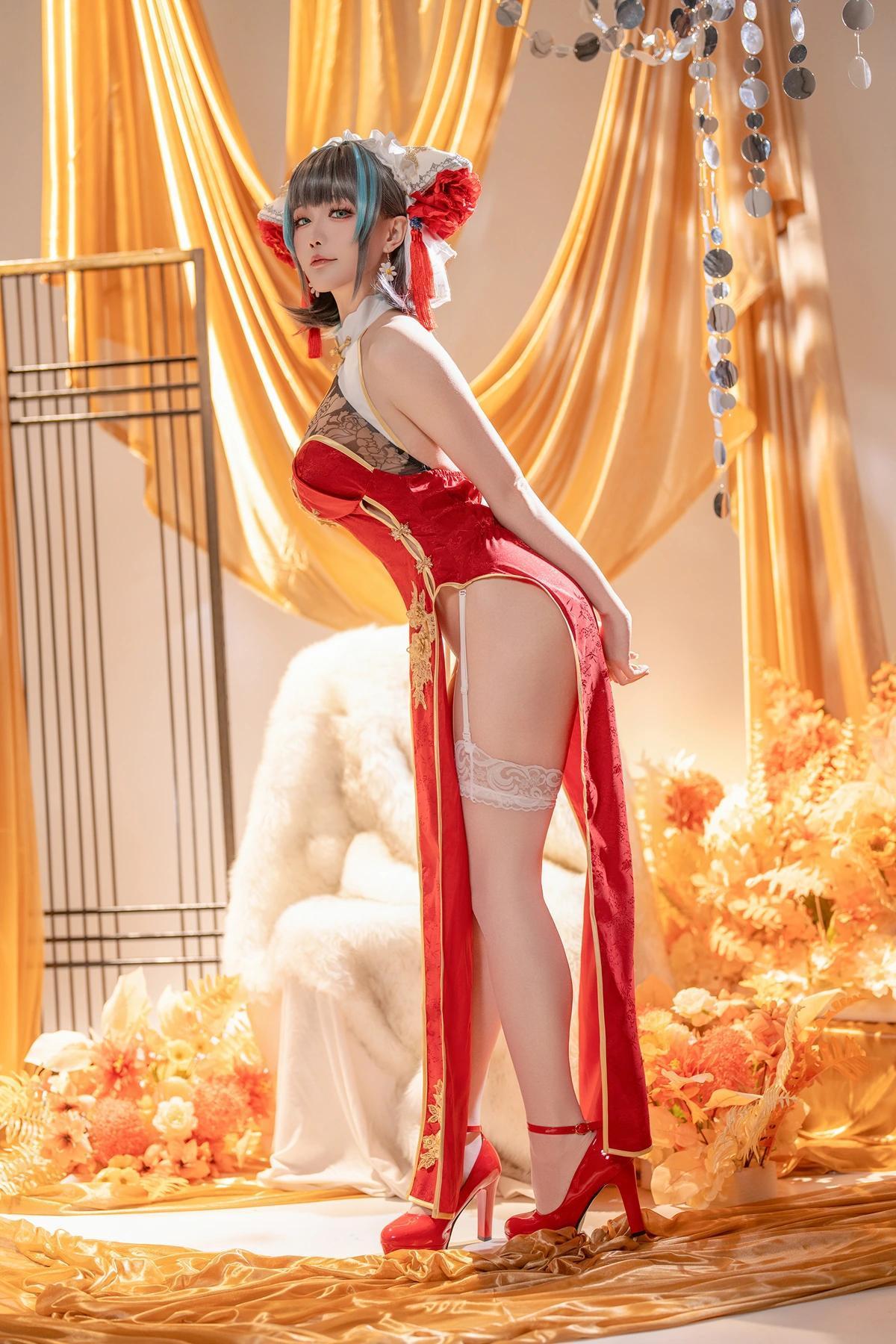 Cosplay 星之迟迟Hoshilily – 碧蓝航线柴郡(23)