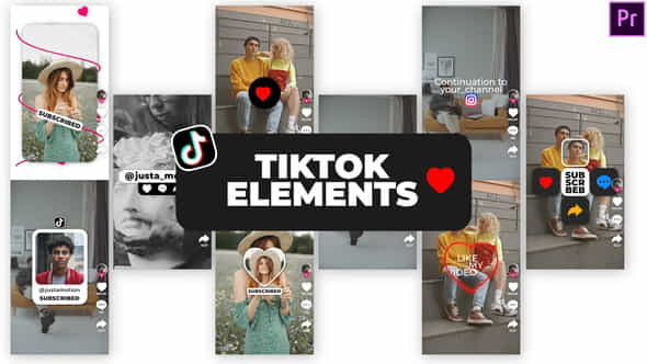 TikTok Elements - VideoHive 34852021