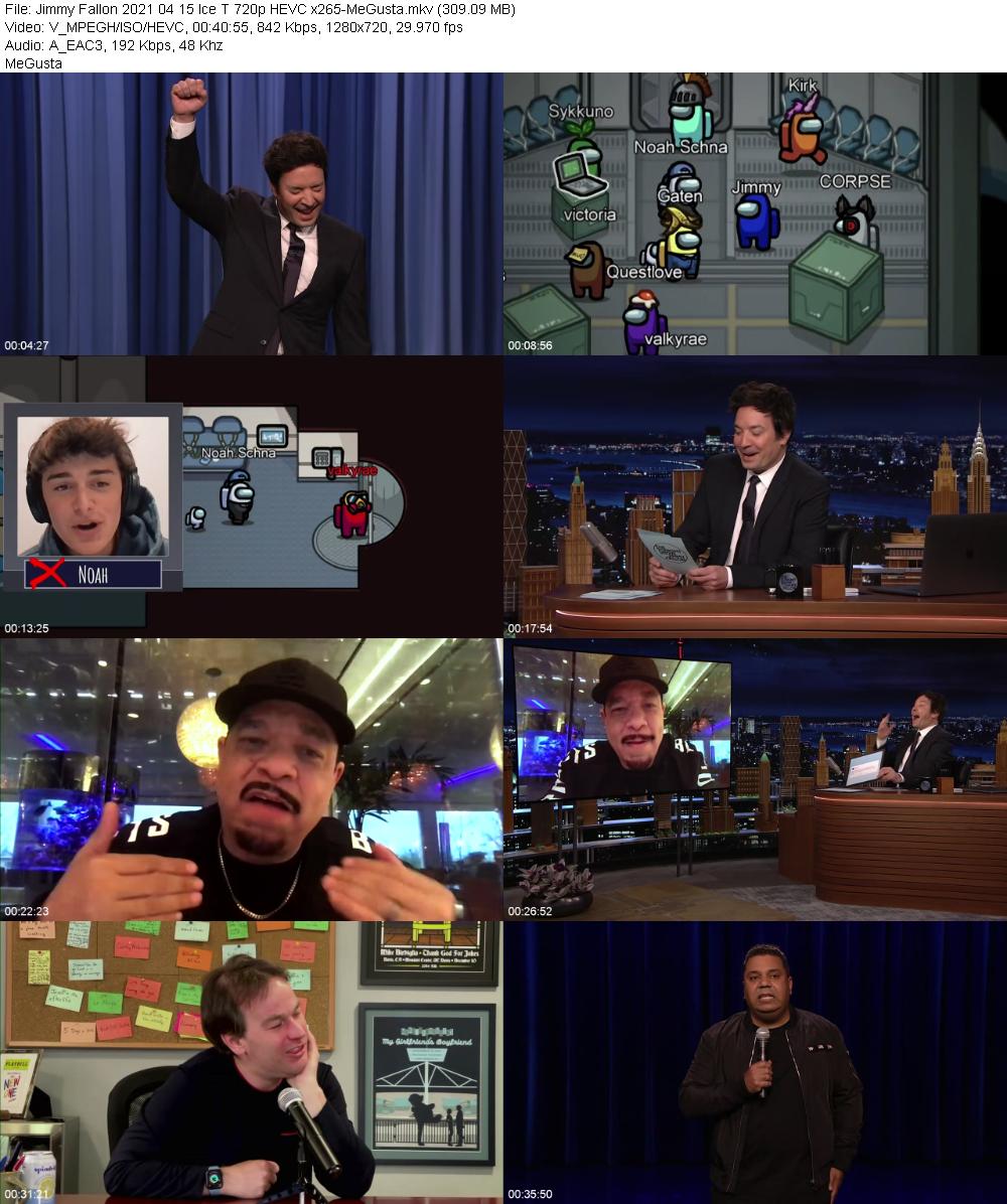 Jimmy Fallon 2021 04 15 Ice T 720p HEVC x265