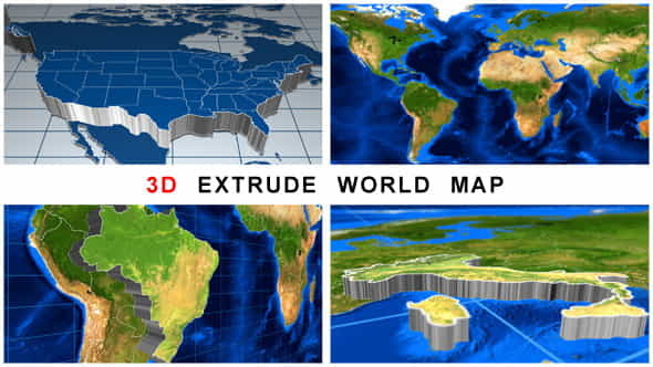 3D Extrude World - VideoHive 11532926