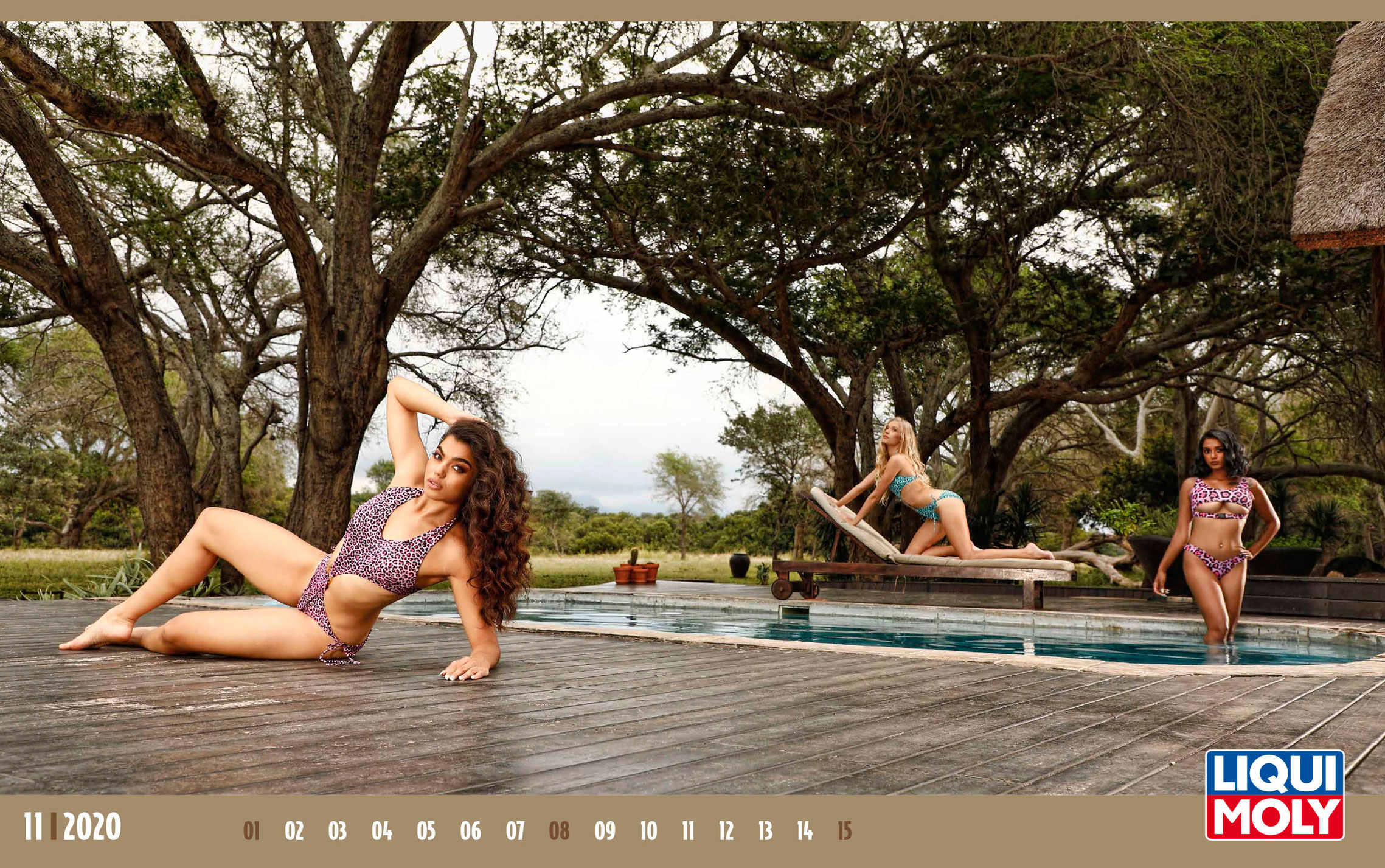Liqui Moly 2020 Girls Calendar Календарь с девушками автоконцерна Liqui Moly, 2020 год / ноябрь-1