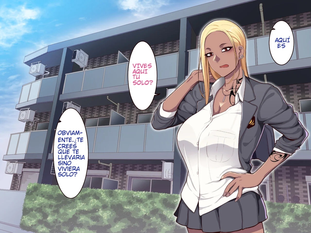 Journal Kuro Gyaru Delinquent Okigawa Chapter 1 pt1 - 11