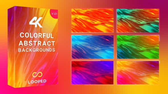 Cromatic Colorful Background Pack - VideoHive 30740723