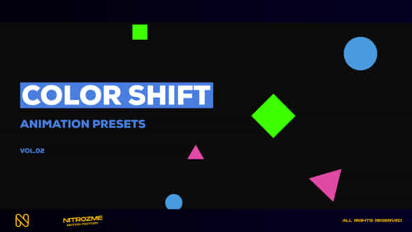 Color Shift Motion - VideoHive 47667747