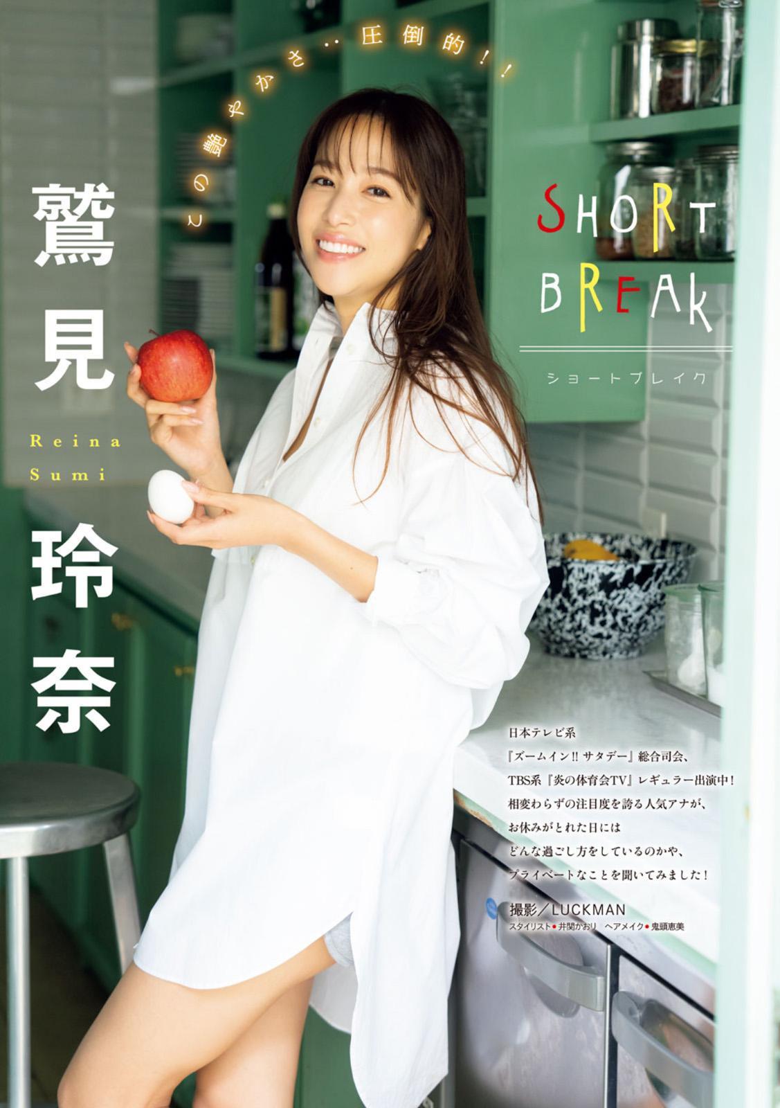 Reina Sumi 鷲見玲奈, Young Magazine 2023 No.14 (ヤングマガジン 2023年14号)(2)