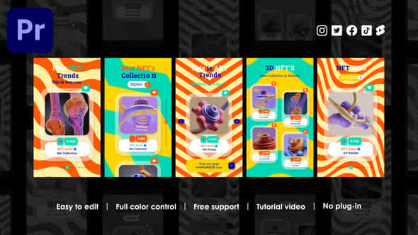 Blockchain Instagram Reels - VideoHive 48486085