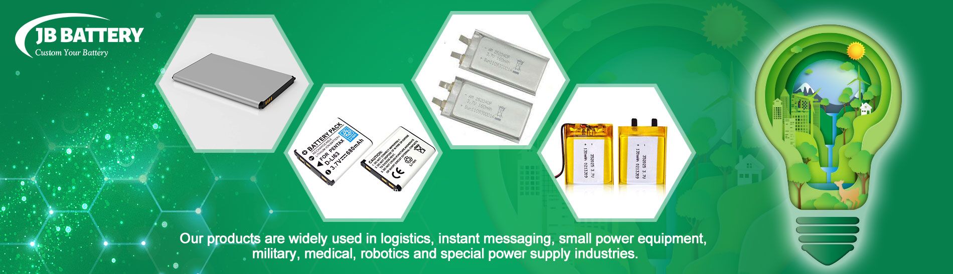 Huizhou JB Battery Technology Limited Introduces Long-lasting Custom Lithium-Ion Battery Pack For Various Industries Use With Custom Design