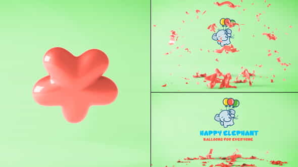 Balloon Logo Reveal - VideoHive 20054104