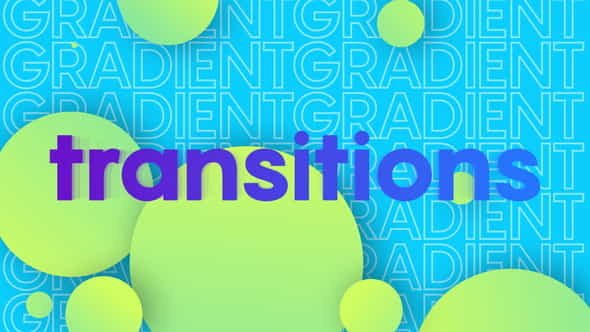 Colorful Gradient TransitionsAE - VideoHive 27405281