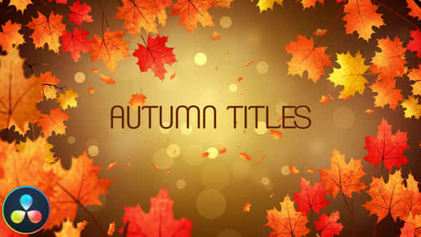 Autumn Titles - VideoHive 33860164