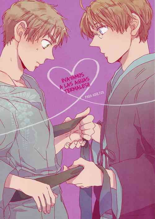 Doujinshi Hetalia-Let's go to onsen Chapter-1 - 0