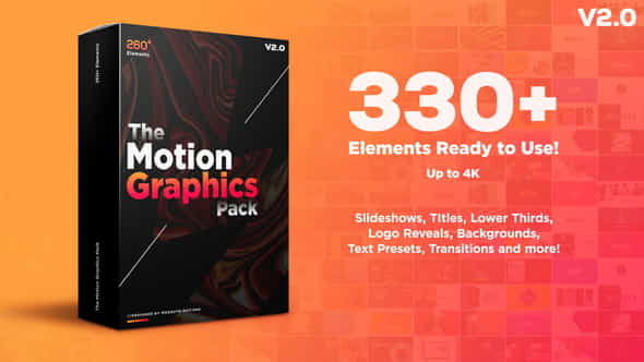 Motion Graphics Pack550+ Animations Pack - VideoHive 23678923