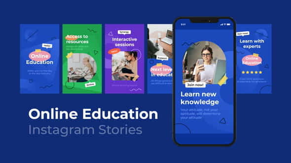 Education Instagram Stories - VideoHive 29967995