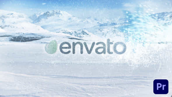 Winter Snow Frost Blizzard Holiday Logo 2 - VideoHive 48664553