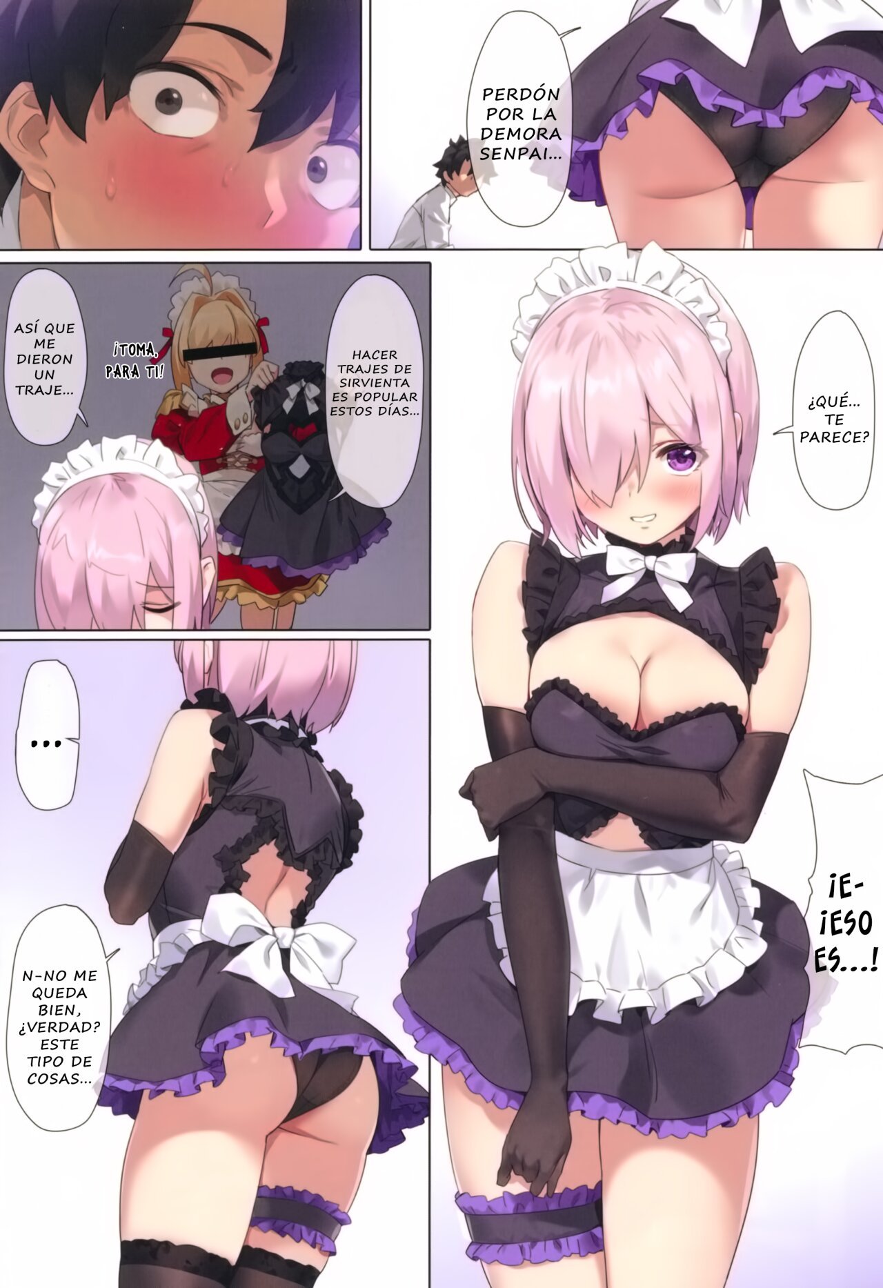 chaldea maid #mash - 3