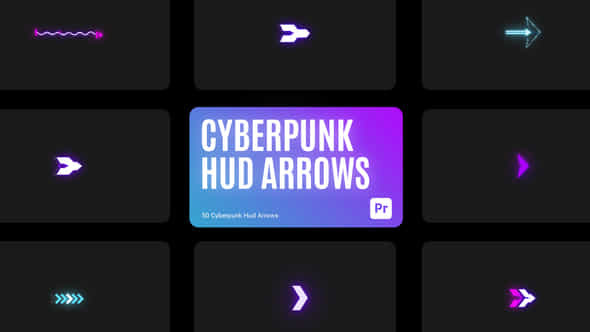 Cyberpunk Arrows - VideoHive 44730646