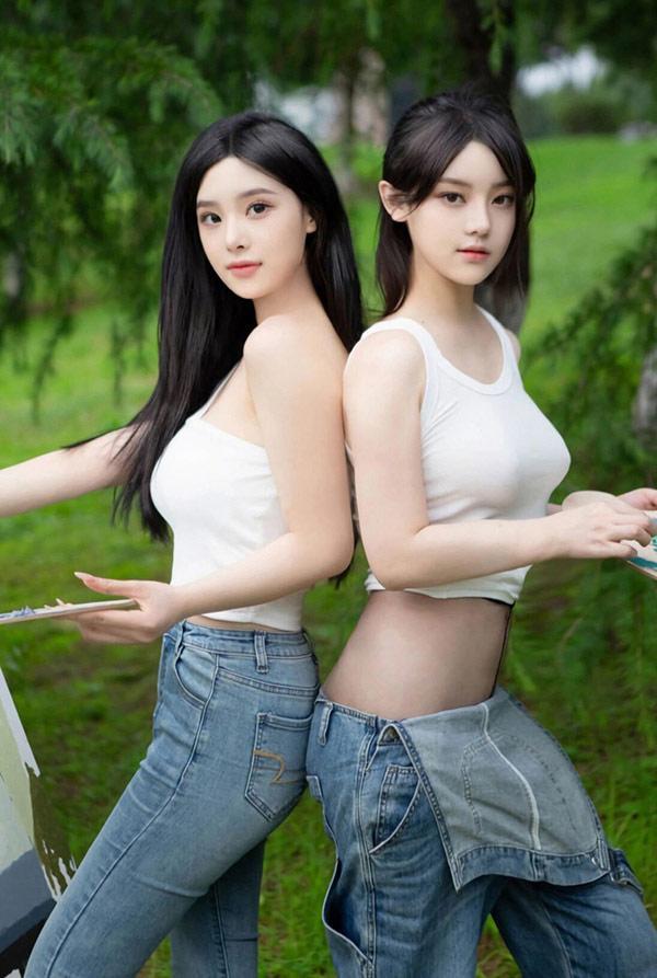 秀人女神山中作画的美女激情四溢(1)