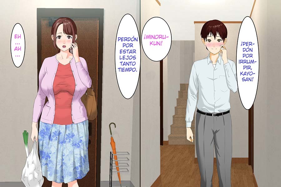 [Hy-dou (Hyji)] Kinjo Yuuwaku Daisandan <Tomodachi no Okaa-san Hen> Zenpen [Spanish]