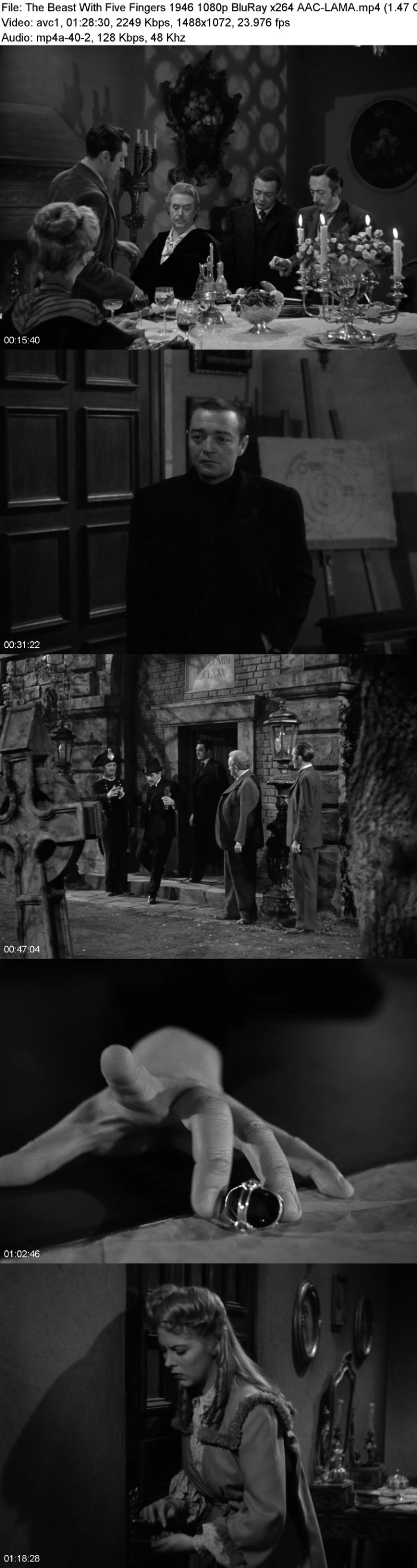 The Beast With Five Fingers (1946) 1080p BluRay-LAMA MSo28x3s_o